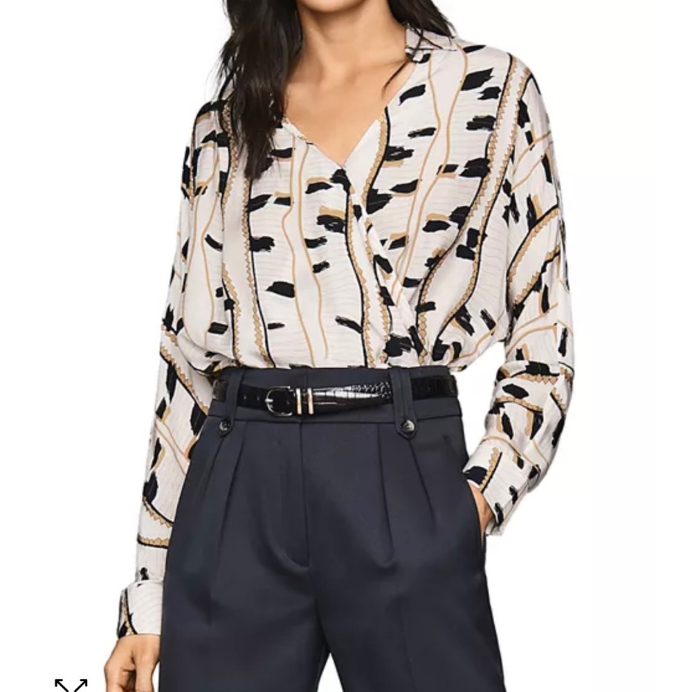 REISS blouse never worn NWT